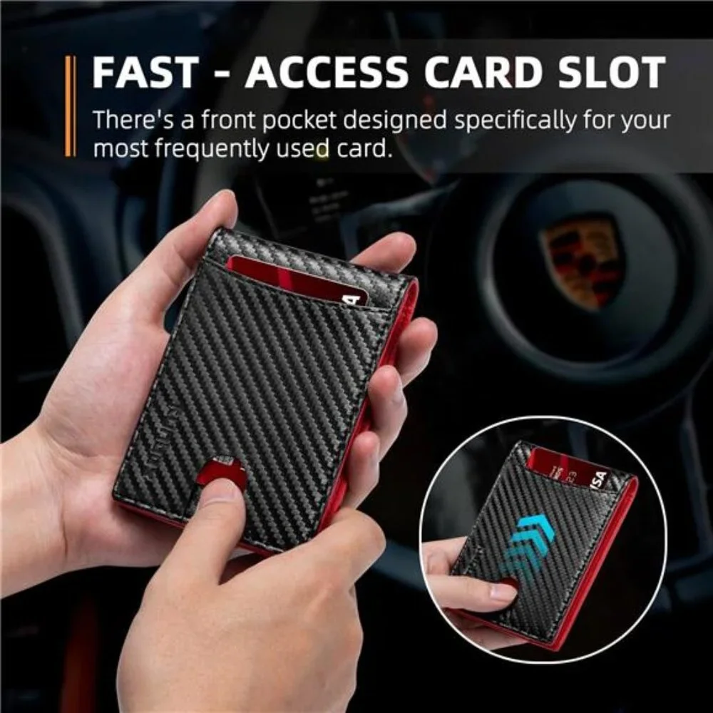 New Money Clip Slim Wallets for Men RFID Blocking 11 Card Holder Minimalist